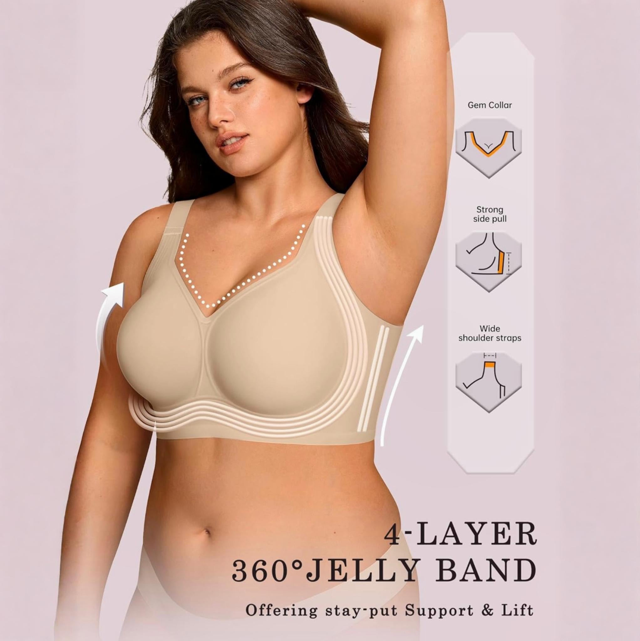 Wireless Push Up Bra